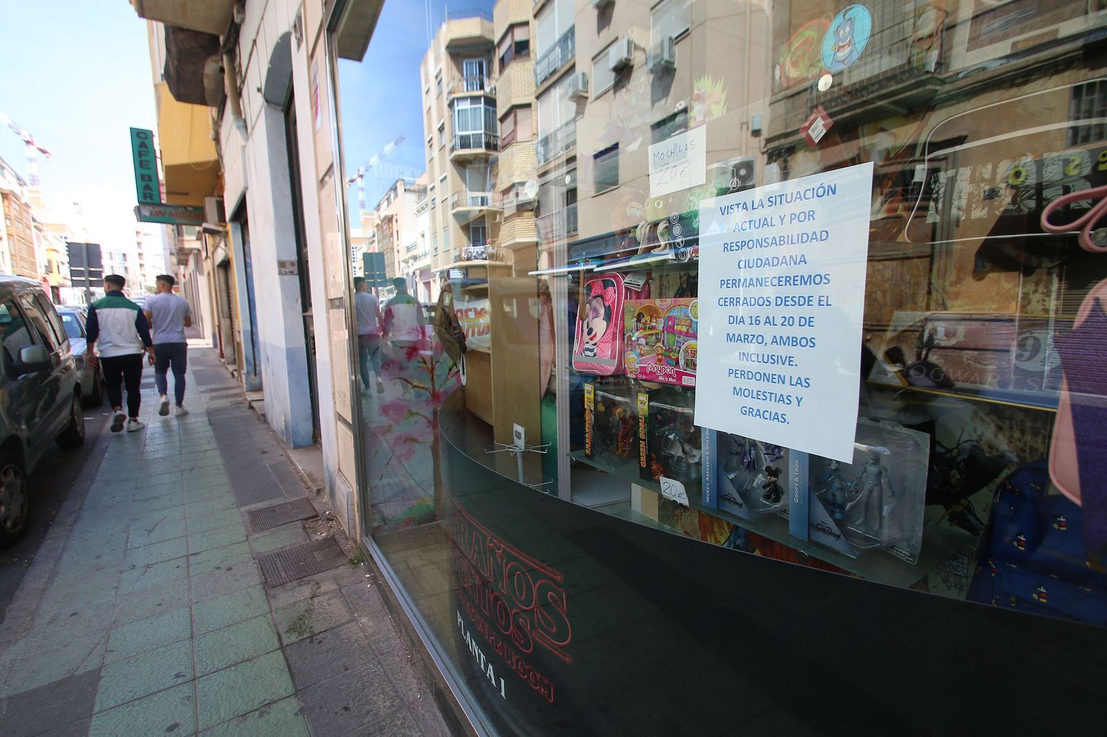 Las imágenes del Estado de Alarma en Almería por el Coronavirus COVID-19