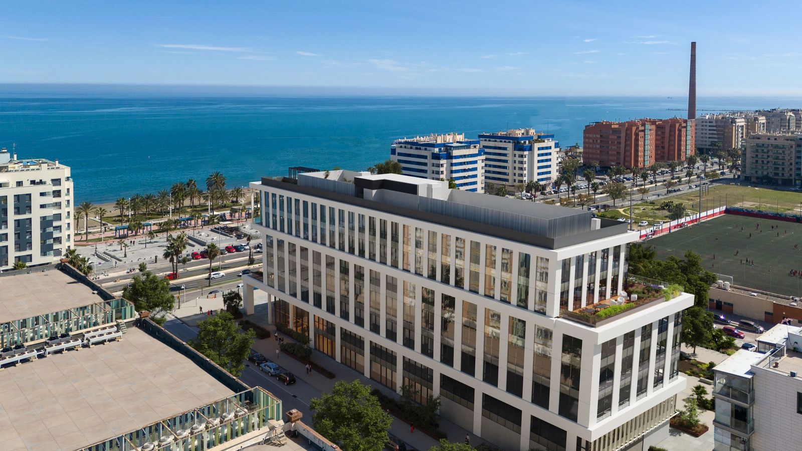 Edificio Ágora de Grupo Insur en Málaga