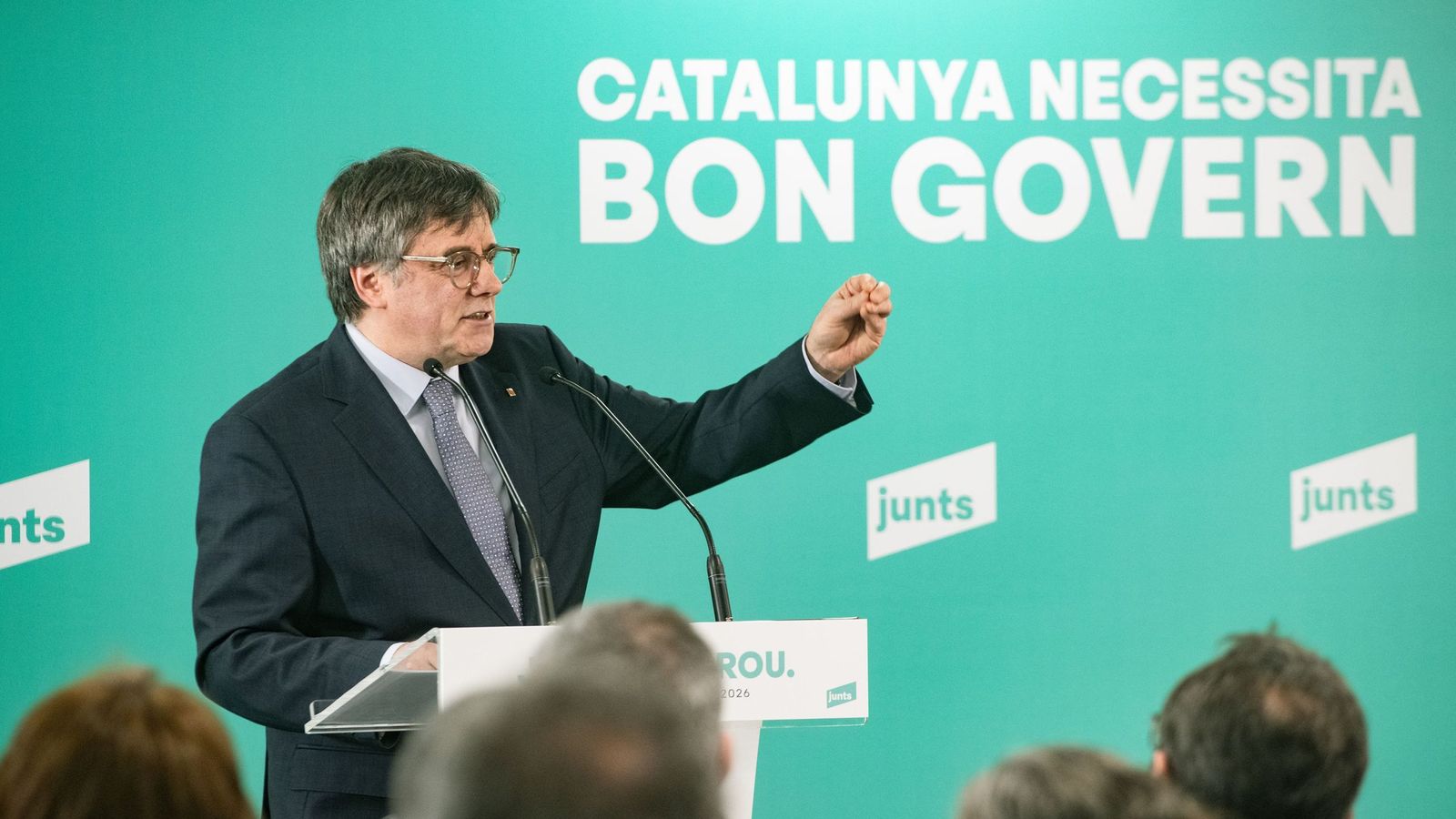 Puigdemont, este sábado en Perpiñán (Francia)