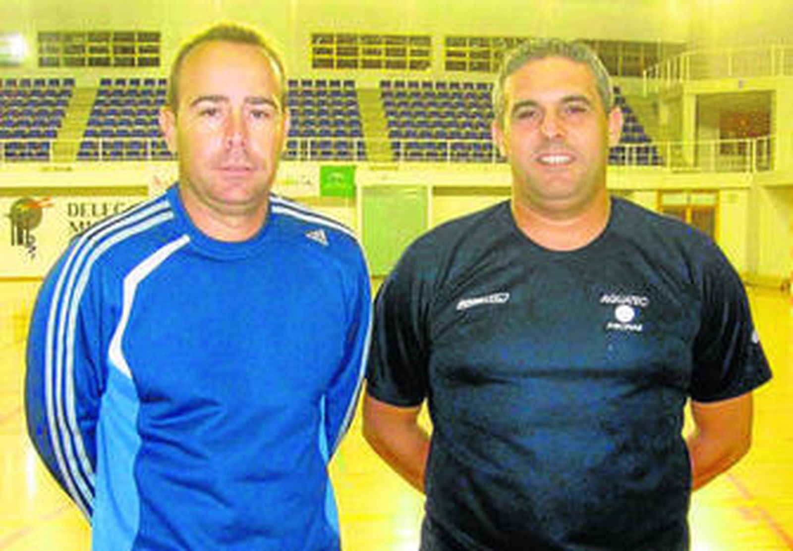 Carlos César Núñez y Juan José García.