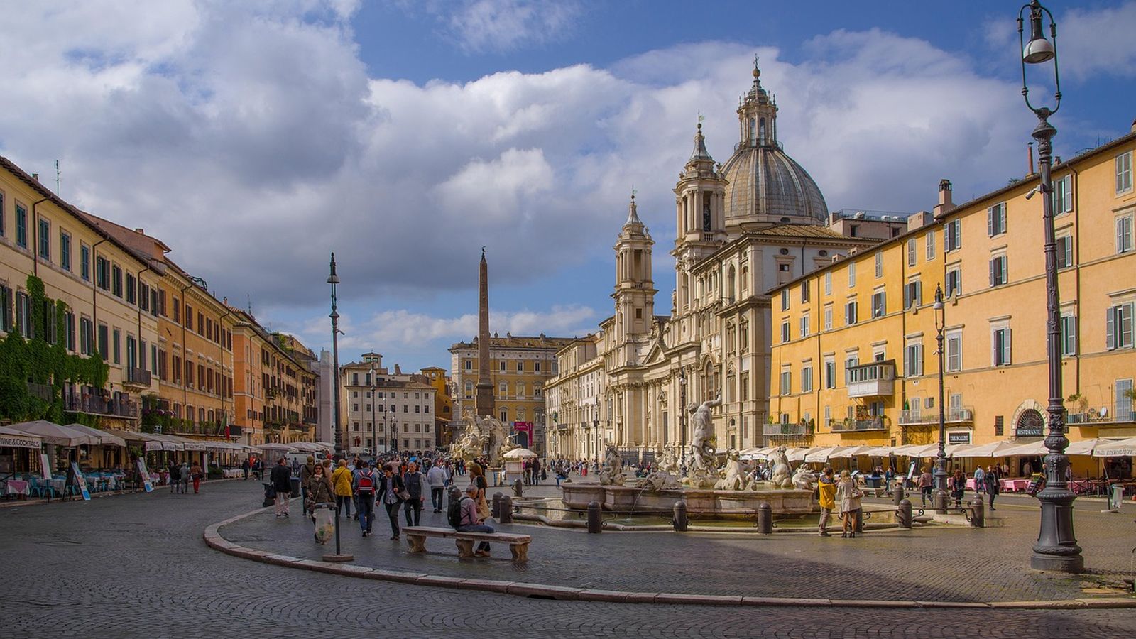 La Piazza Navona.