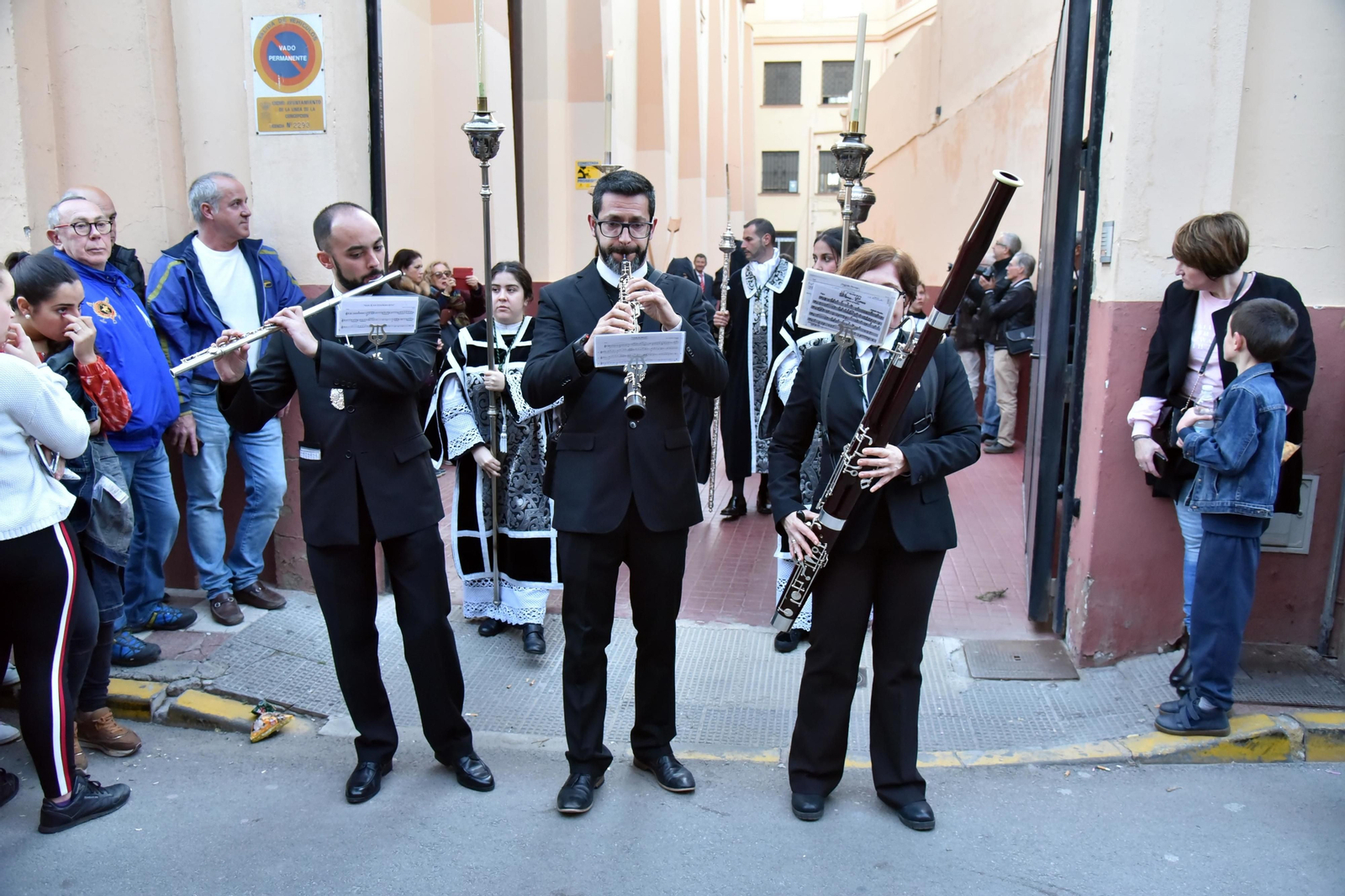 Imágenes del Lunes Santo en La Línea