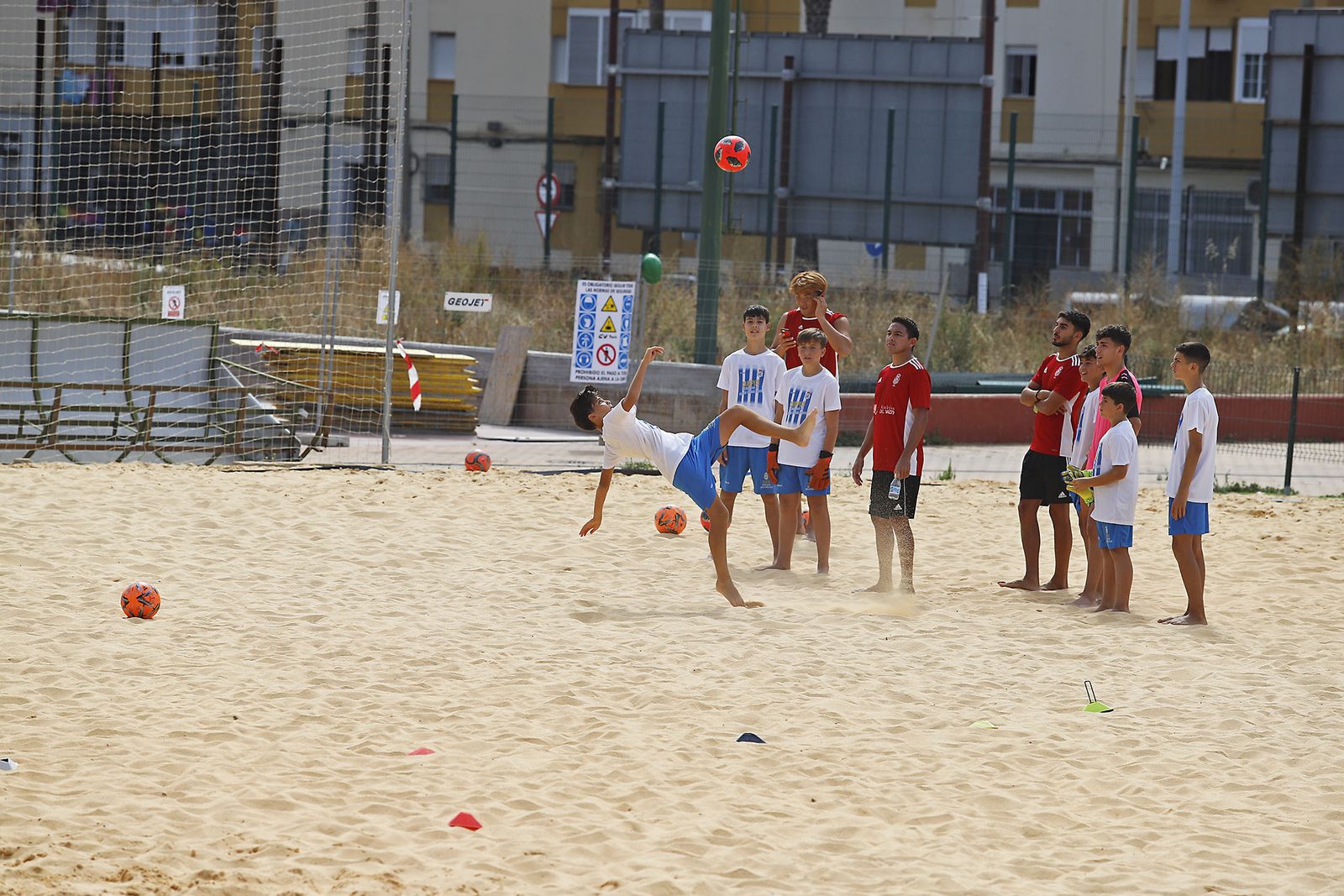 Imágenes del Campus Recreativo de Huelva Fútbol Playa