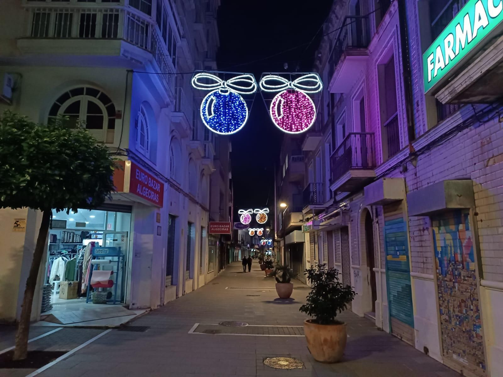 Así brilla Algeciras con su alumbrado navideño Así brilla Algeciras con su alumbrado navideño