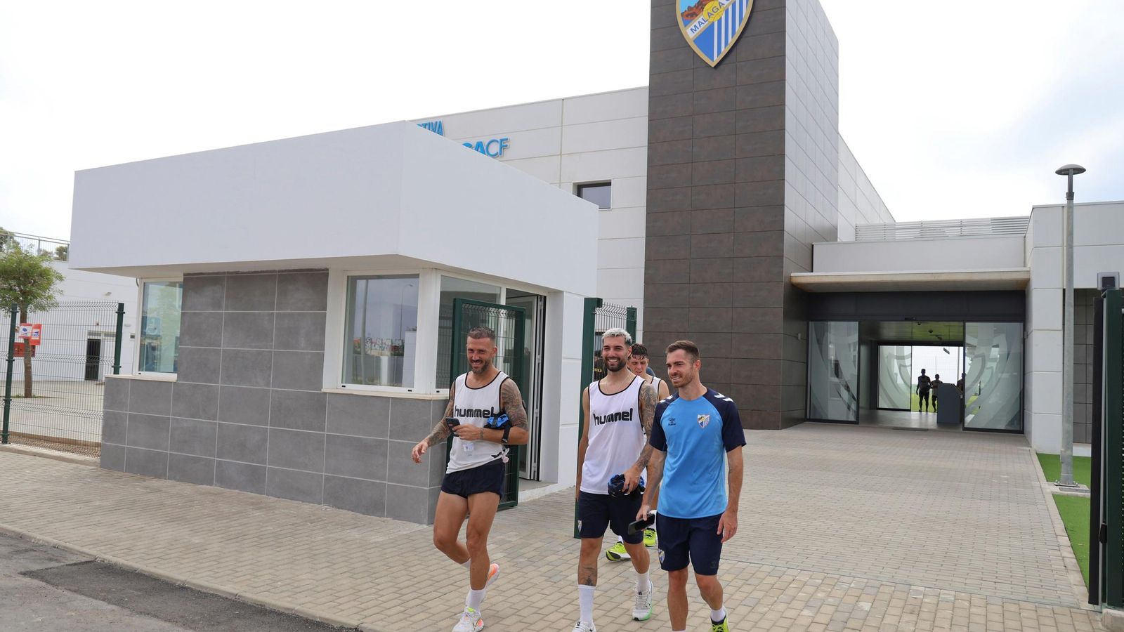 El Málaga CF prueba la Ciudad Deportiva de Arraijanal