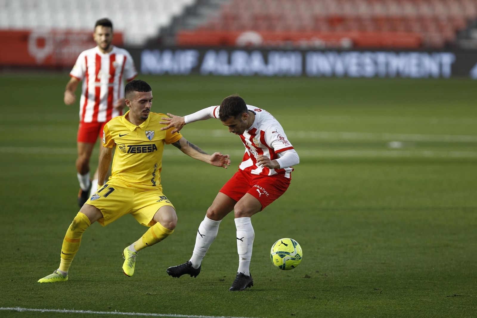 LAs fotos del Almería - Málaga