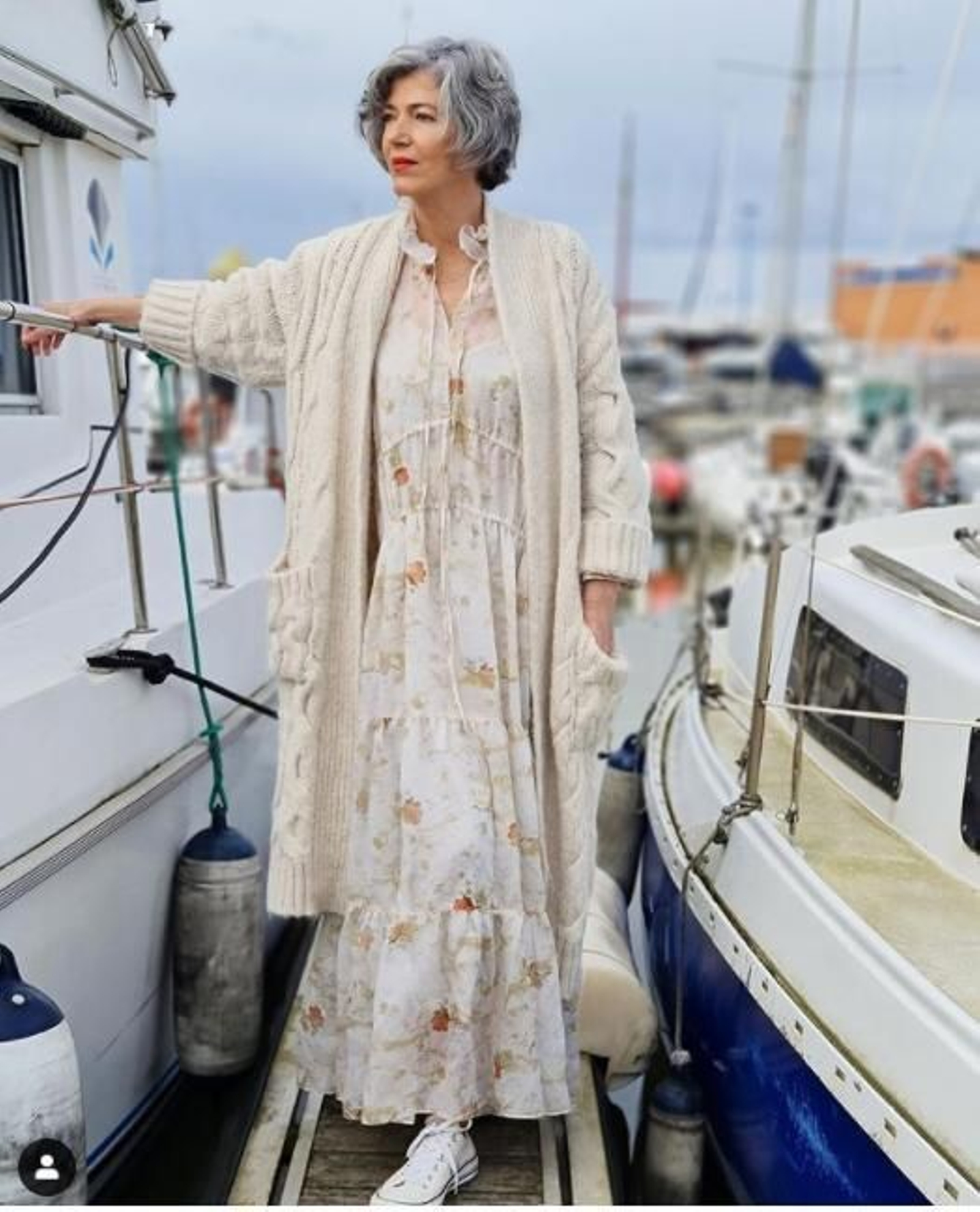 El look de Carmen Gimeno que las mujeres maduras querrán llevar esta primavera.