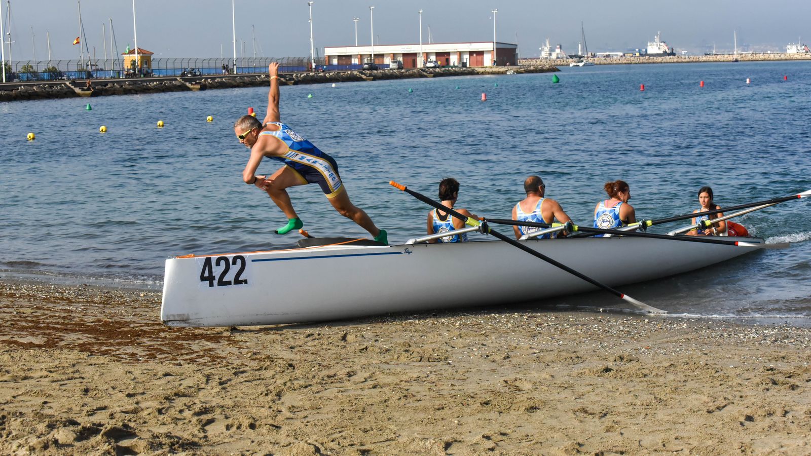 Las fotos del Campeonato de Remo en La Línea