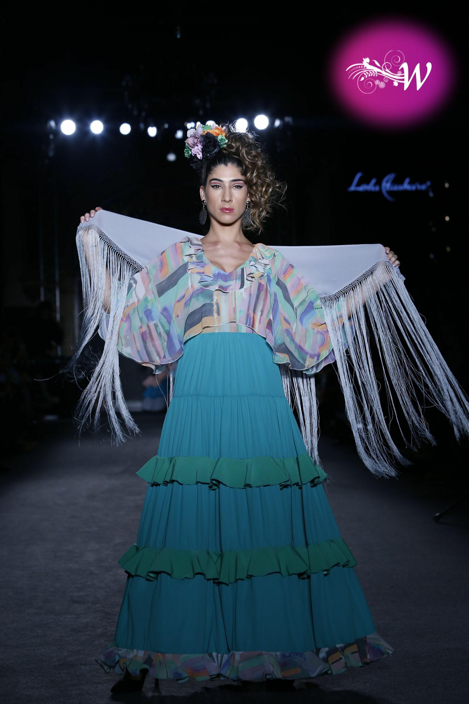 Lola Azahares en We Love Flamenco 2020, todas las fotos del desfile