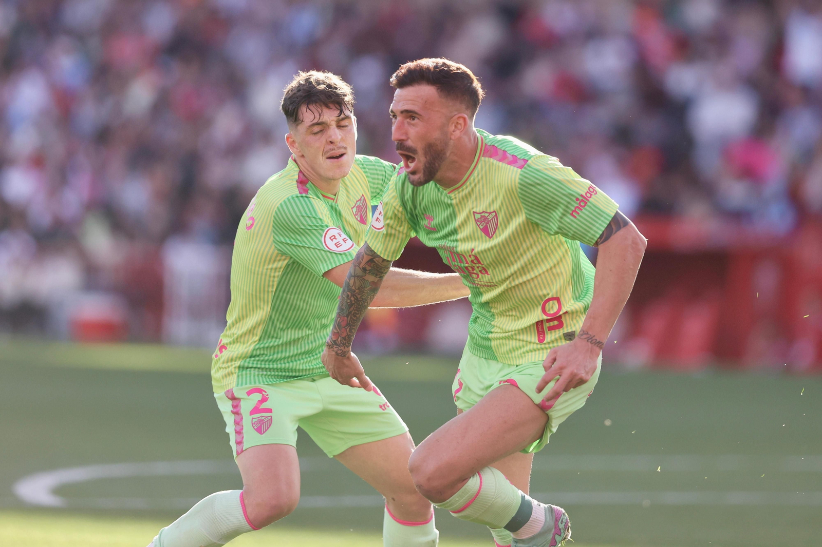 Las fotos del Recreativo Granada - Málaga CF