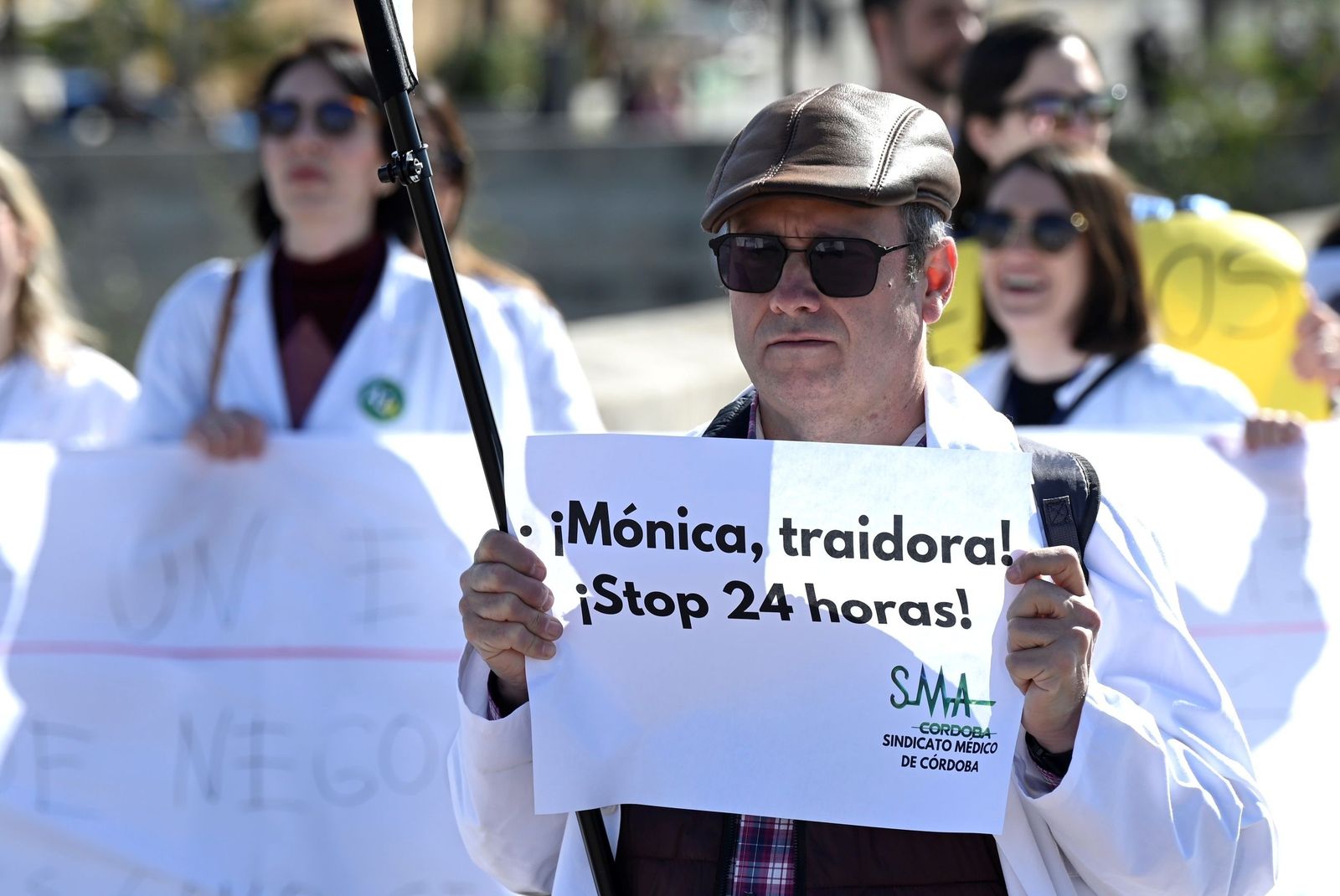 La Marcha de Batas Blancas de los Médicos de Córdoba