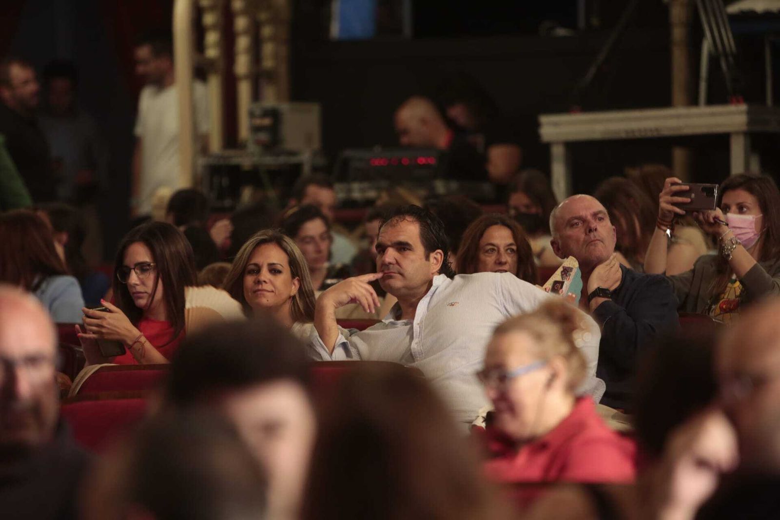 El público en el teatro.