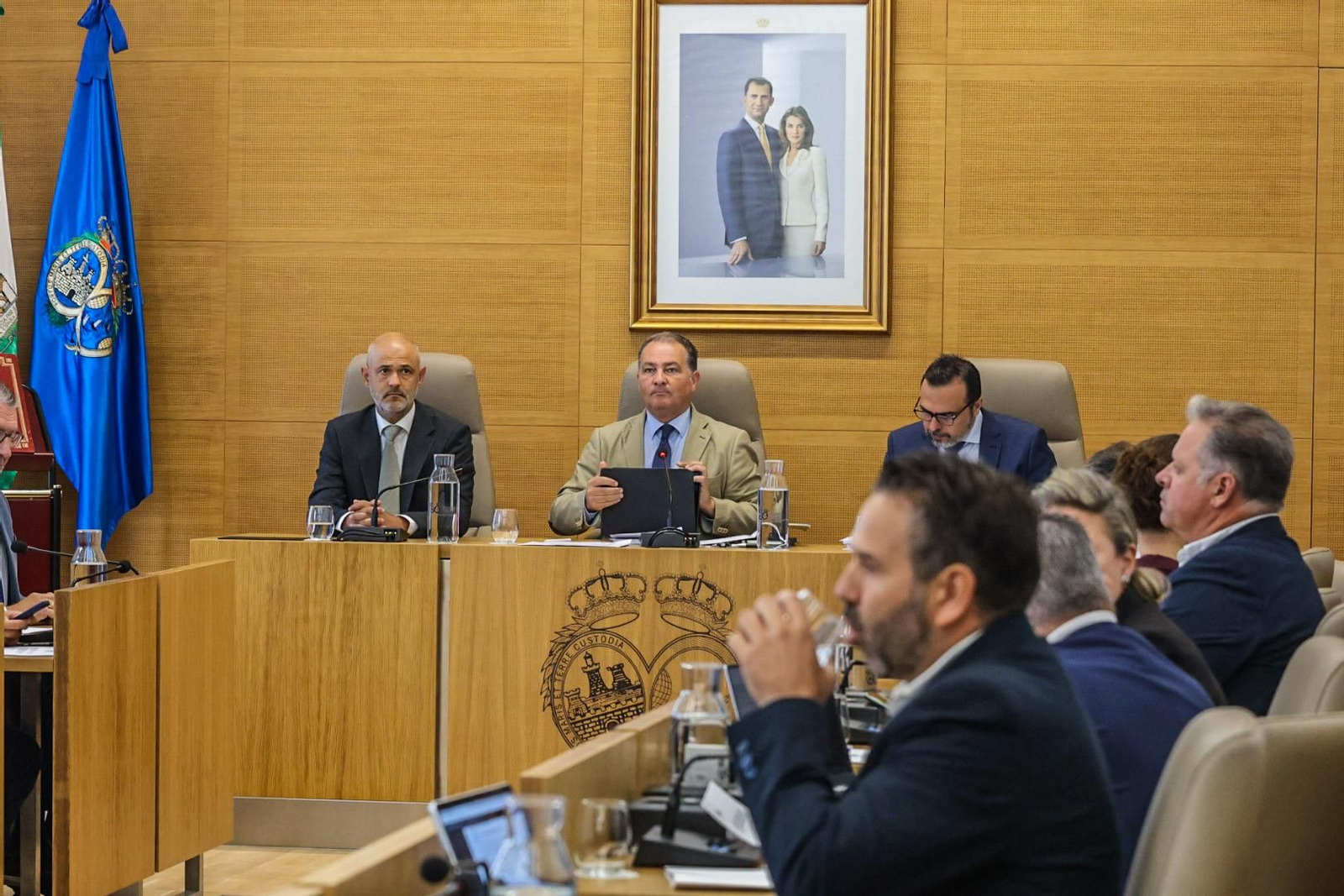 Imágenes del pleno de la Diputación correspondiente al mes de octubre