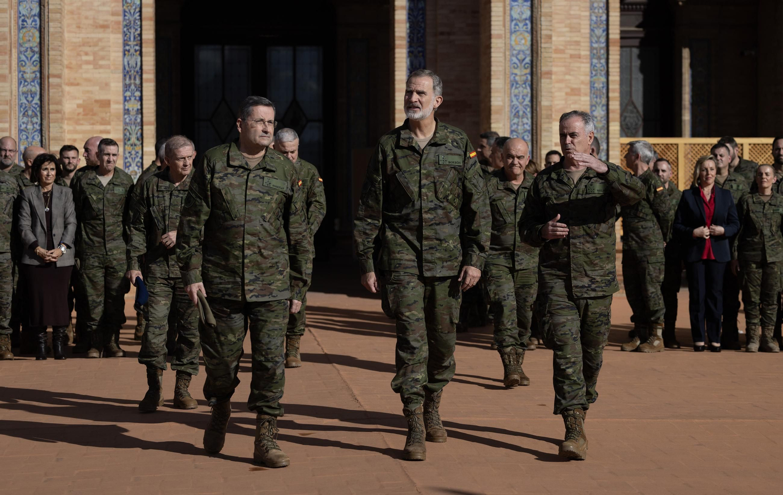 Las fotos de la visita de Felipe Vl a Capitanía
