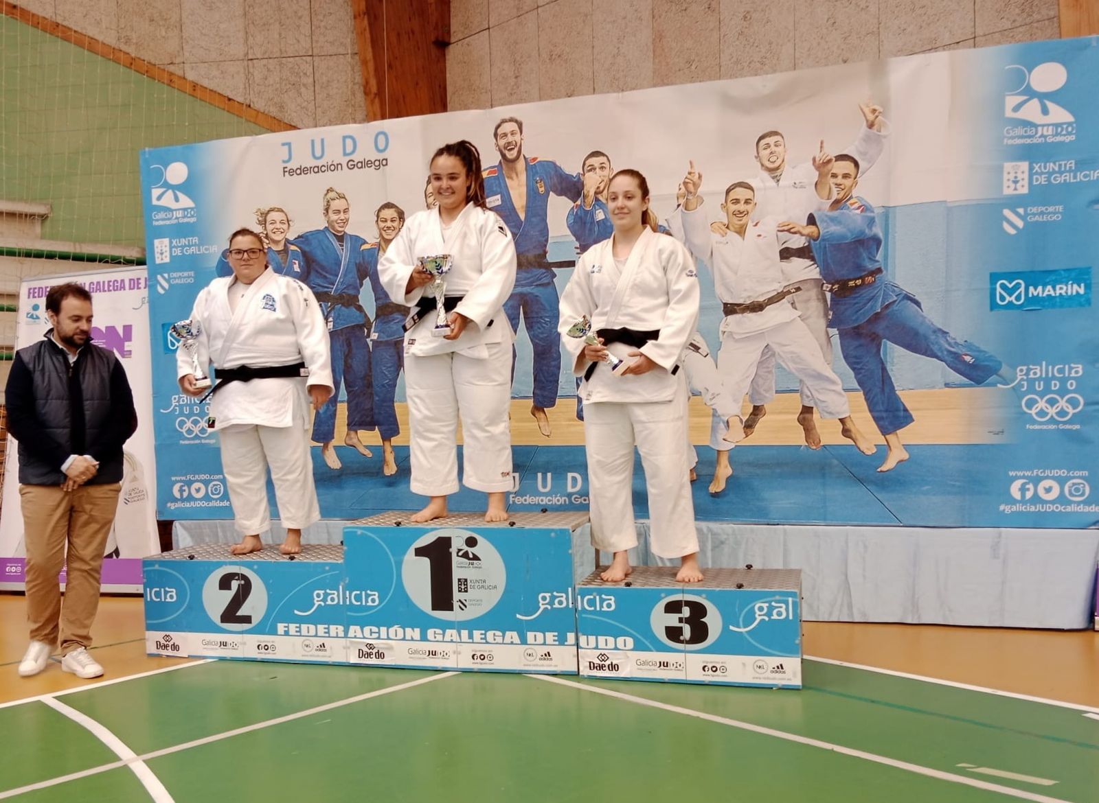 Zoe Soriano, medalla de oro en la Copa de España de Judo.