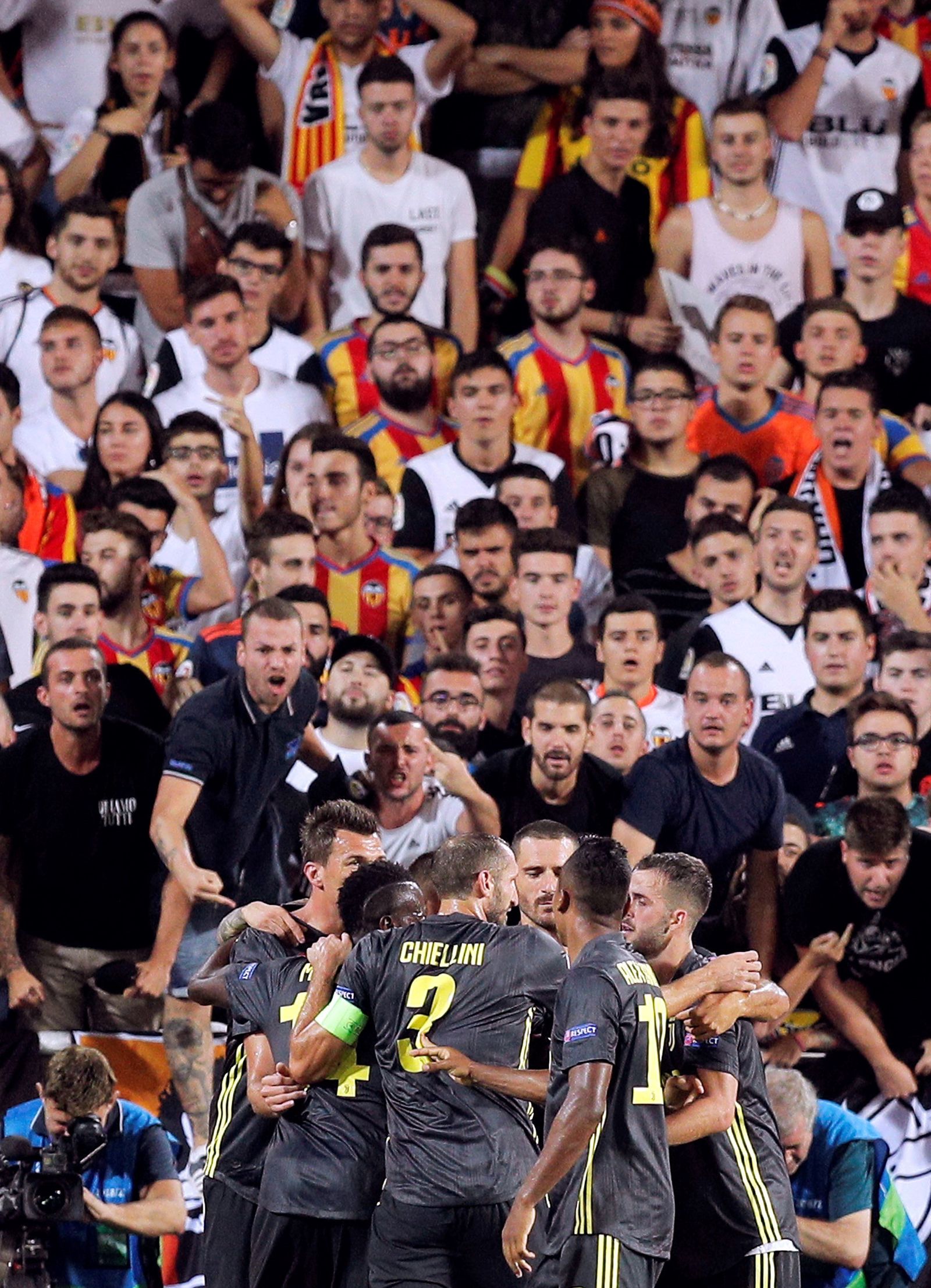 El Valencia-Juventus, en imágenes