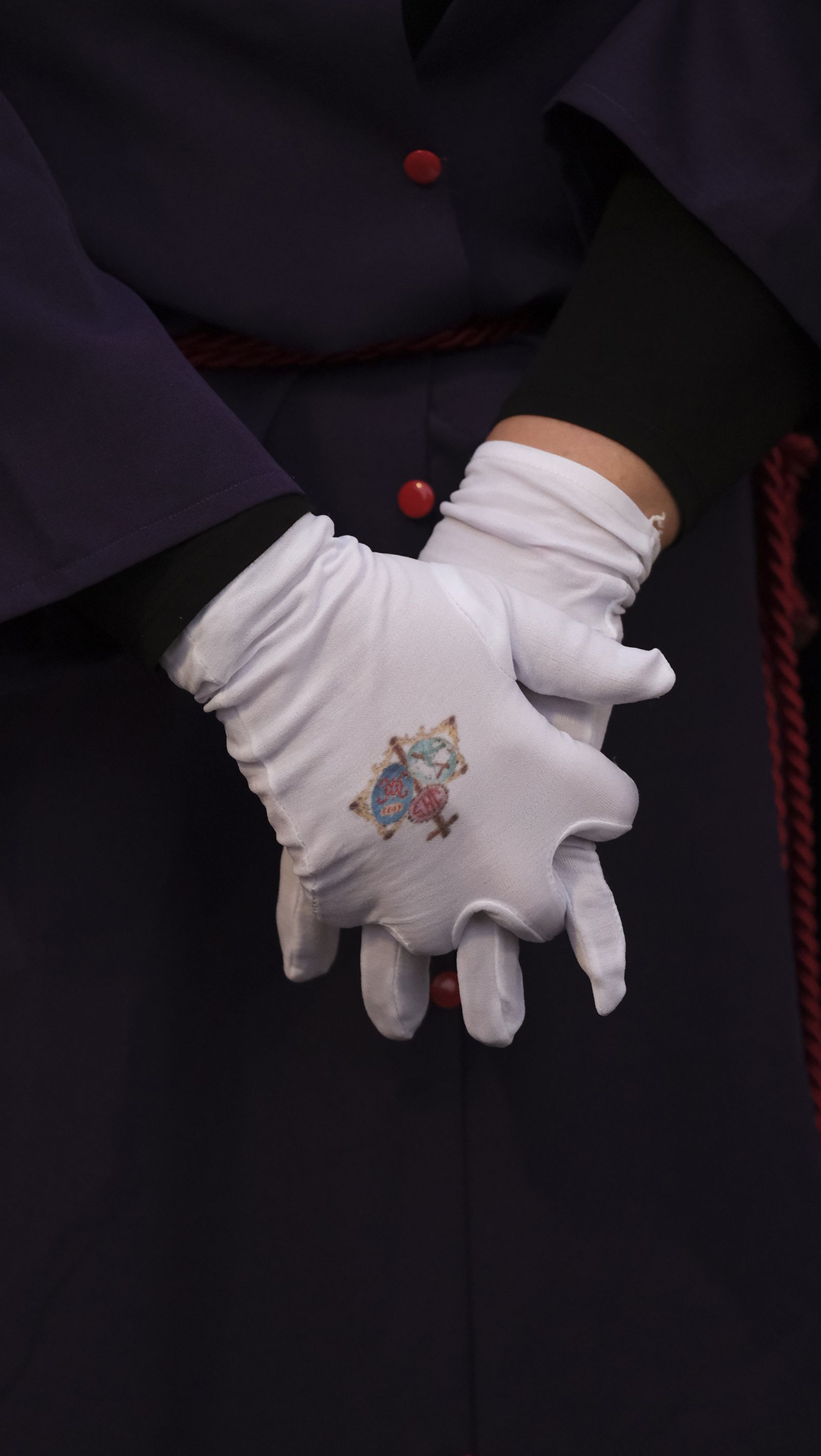 Procesión del Encuentro en Almería, en imágenes.