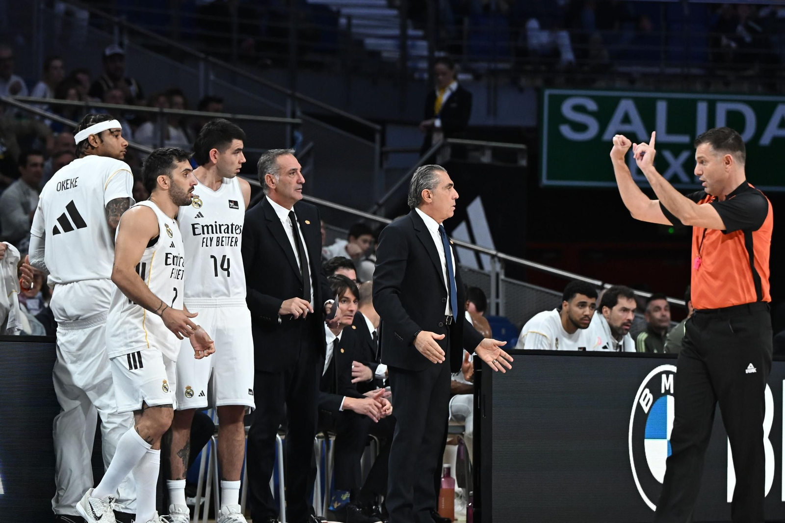 Yannick Nzosa, siete puntos en siete minutos ante el Real Madrid