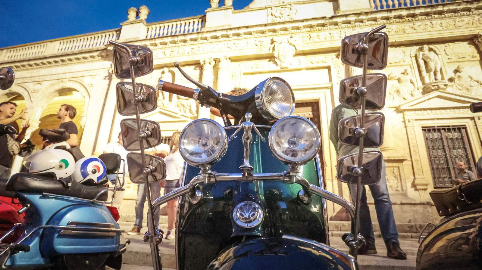 Imágenes del Encuentro Nacional de Scooters Clasicas en Jerez