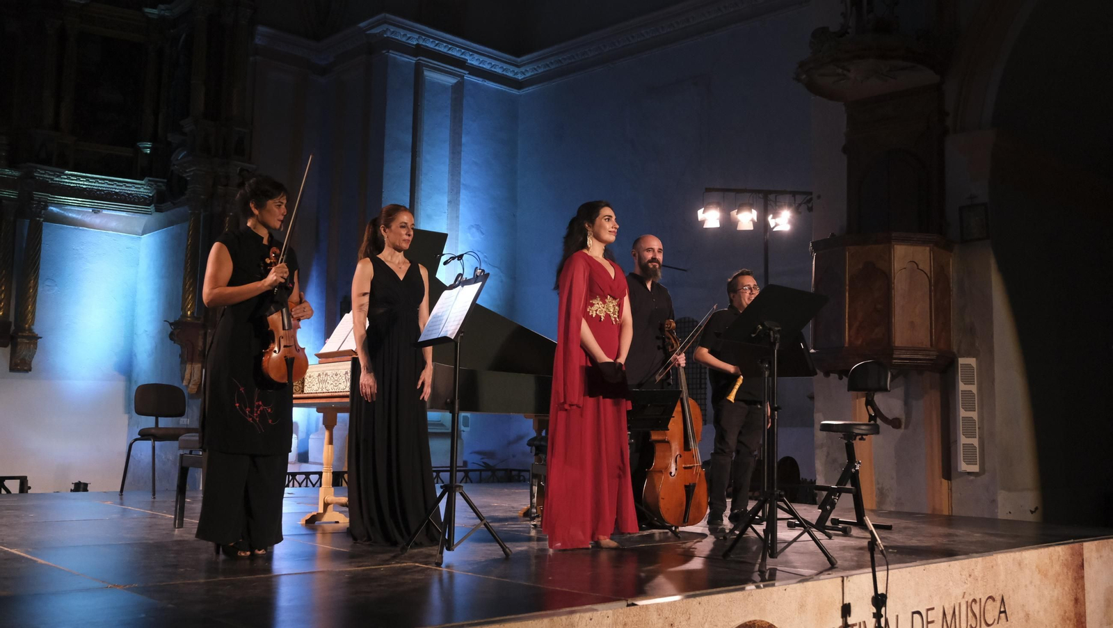 Concierto de Belén Vaquero & Pérgamo Ensemble en el Festival de Vélez Blanco, en imágenes