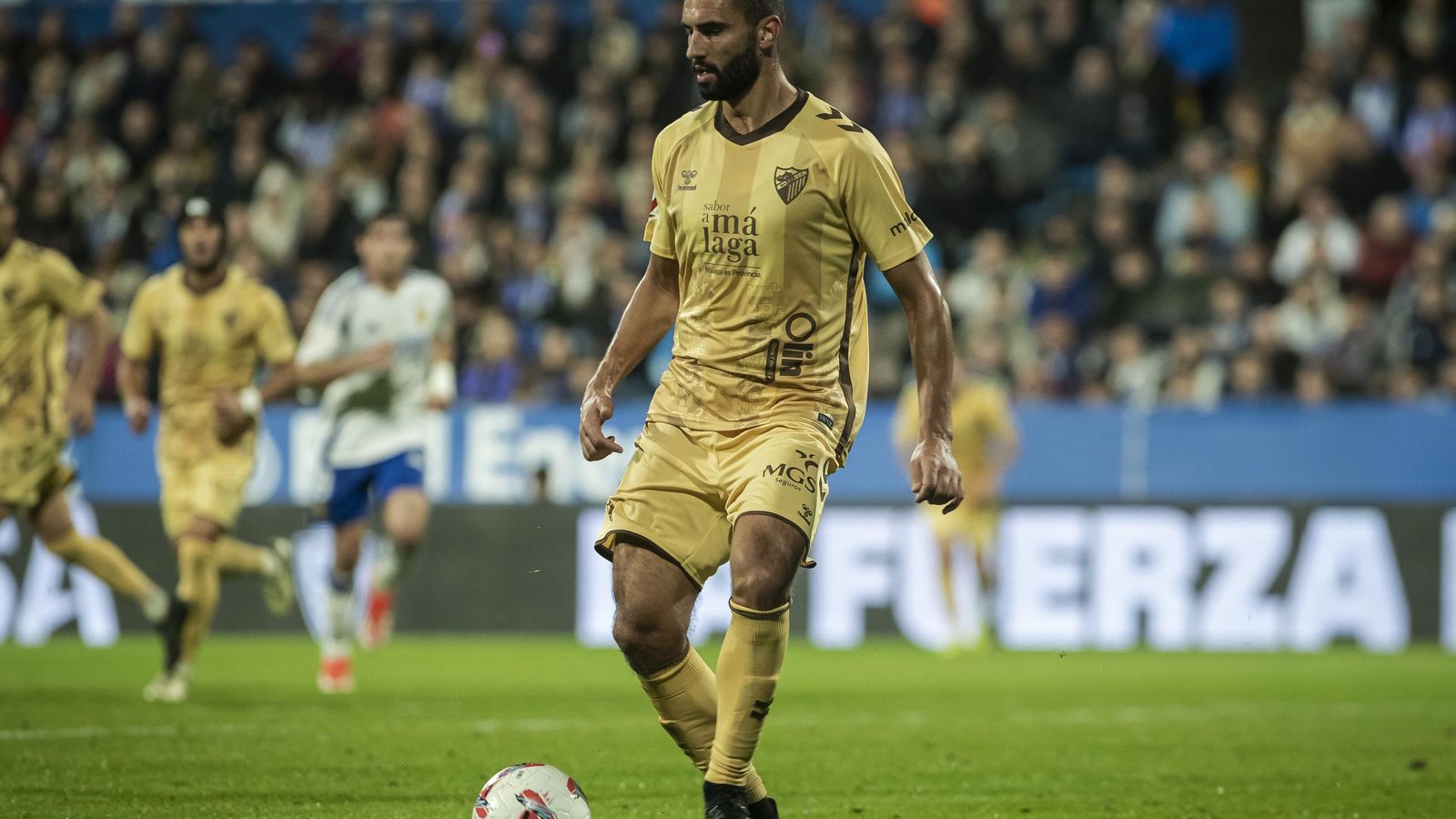 El Zaragoza-Málaga CF, en fotos