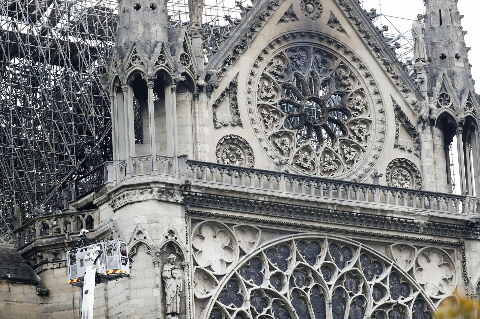Las imágenes de Notre Dame tras la tragedia