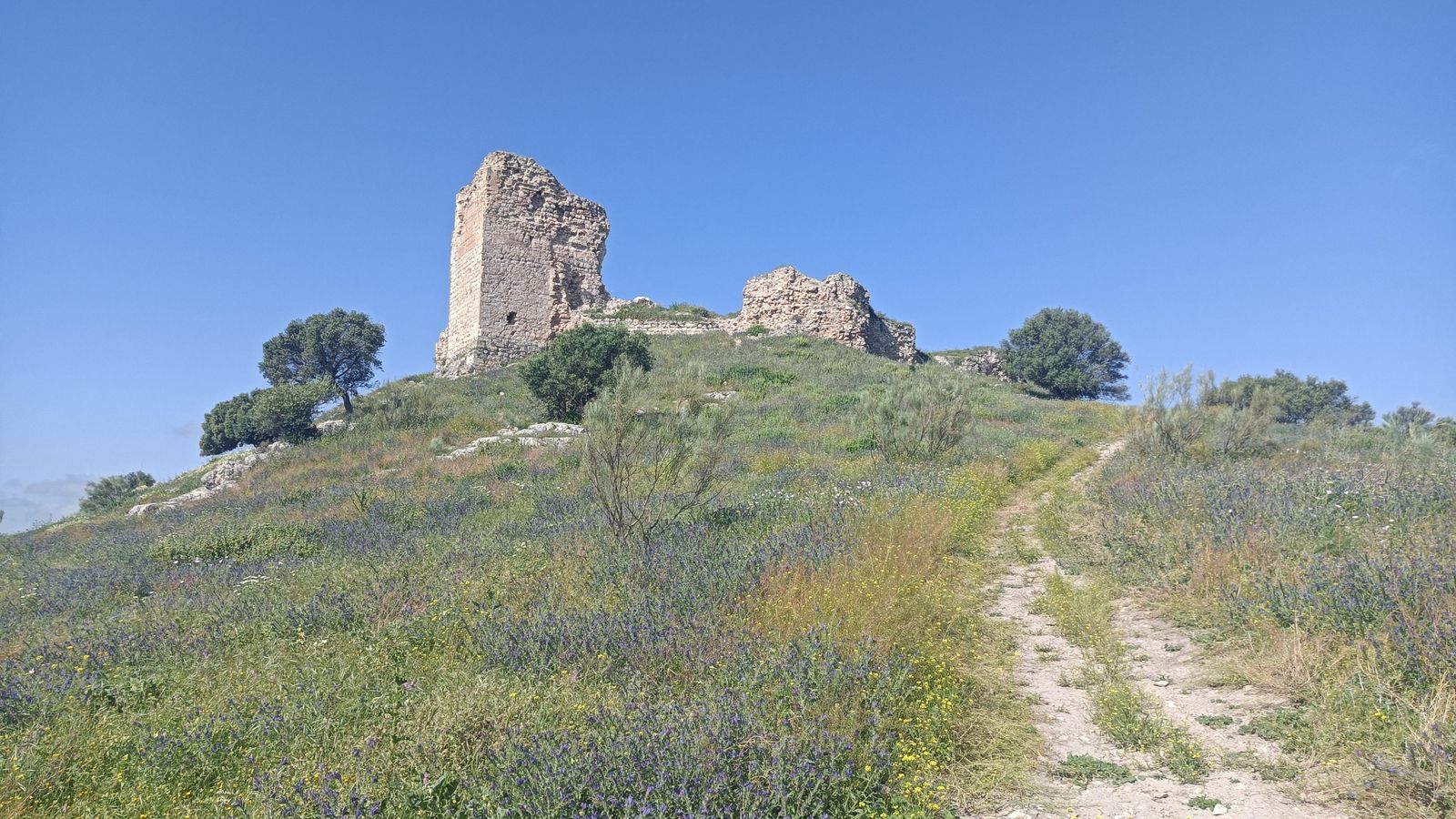 Las imágenes de la ruta alrededor del Castillo de Luna