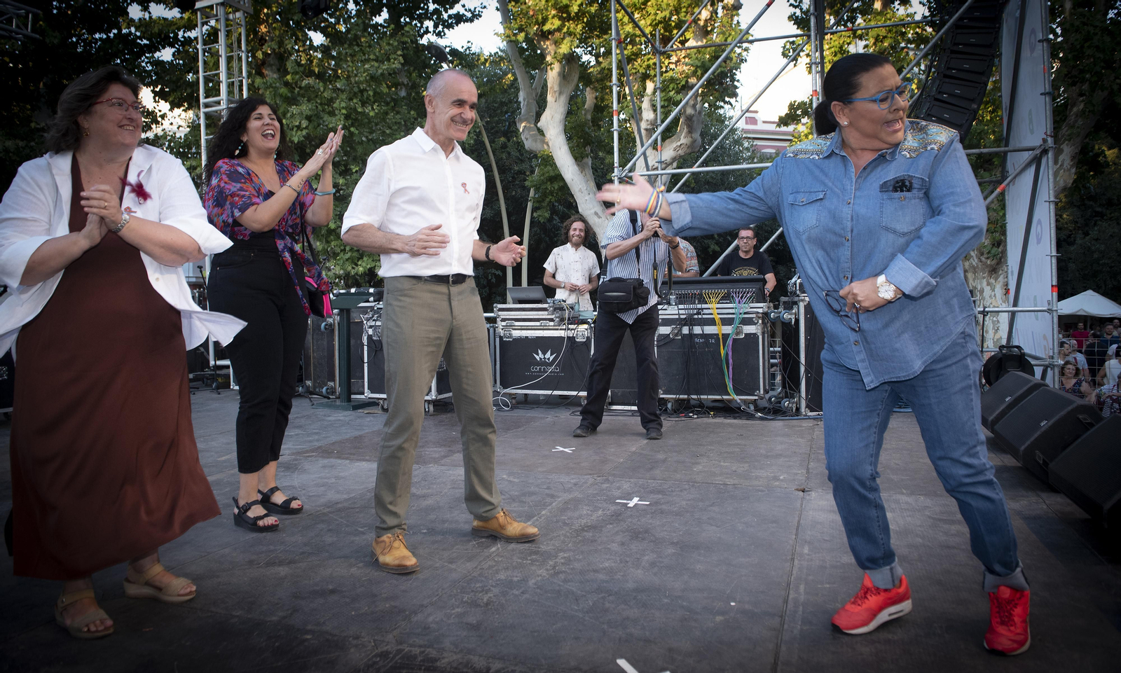 Las imágenes del pregón de María del Monte del Orgullo en Sevilla 2022