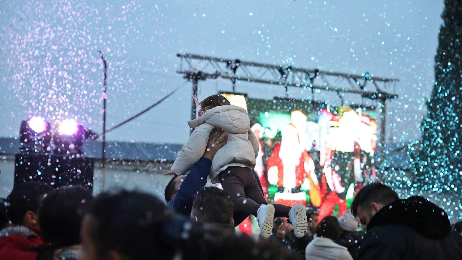 Los más pequeños son los que más disfrutan.