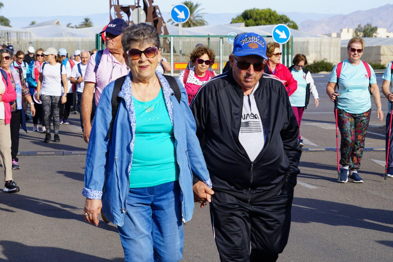 La Olimpiada de Mayores de Vícar regresa con fuerza con una ruta urbana por la capital