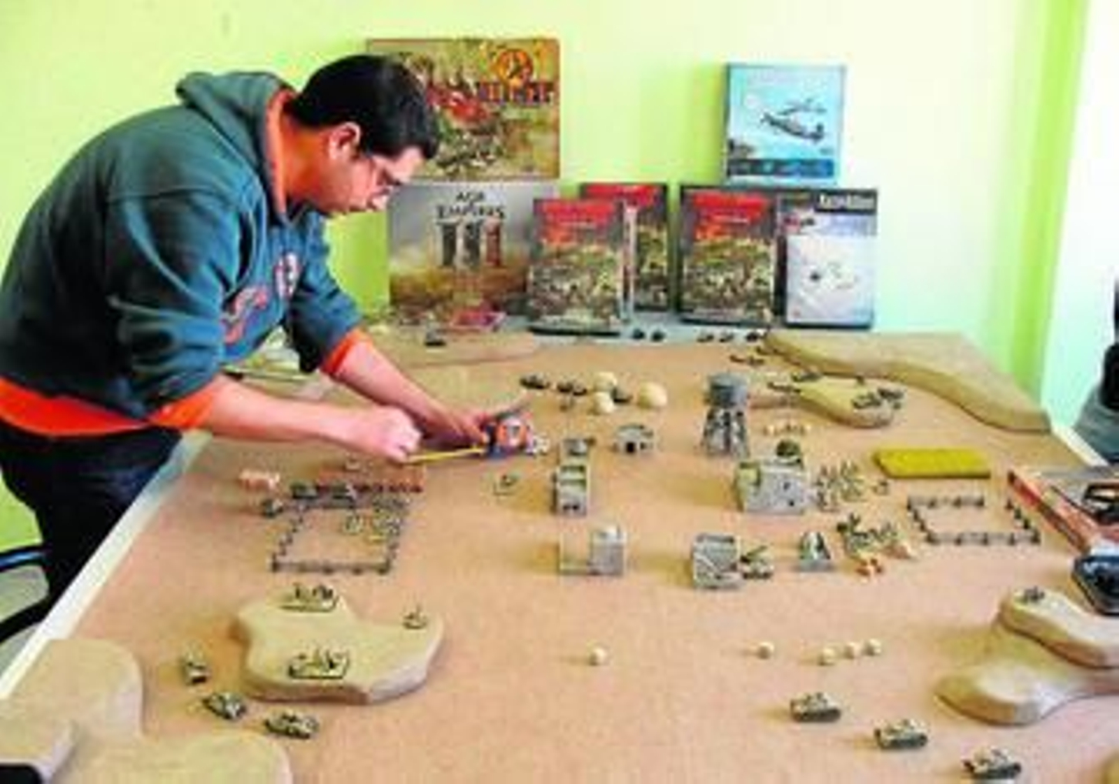 Gran Batalla campal con mapas, fichas y mucha estrategia