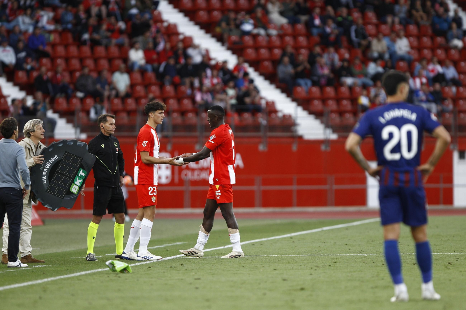 El U.D. Almería-C.D. Eldense, en imágenes