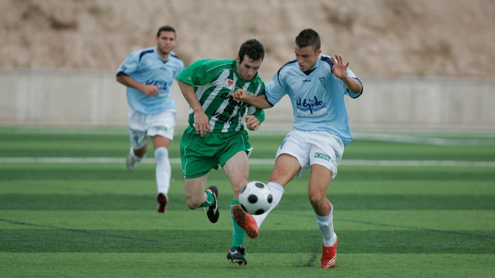 Duelo entre el Ciudad de Vícar y el Poli Ejido B de la temporada 2009/10.