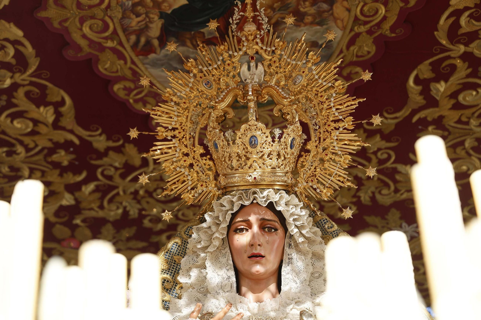 Fotos del Miércoles Santo en La Línea Oración en el Huerto, Abandono y Medinaceli