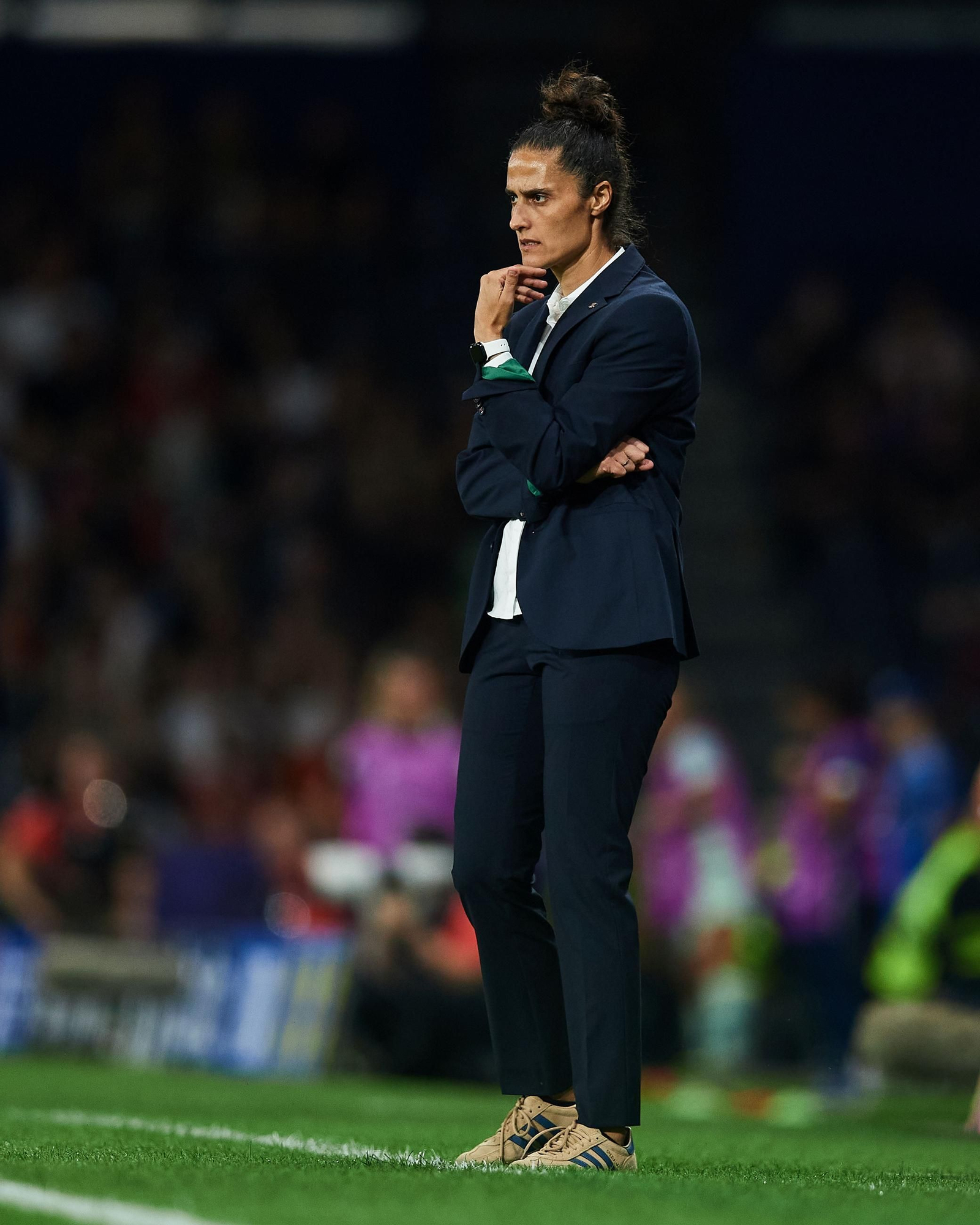 Las fotos del España - Portugal en la Eurocopa femenina