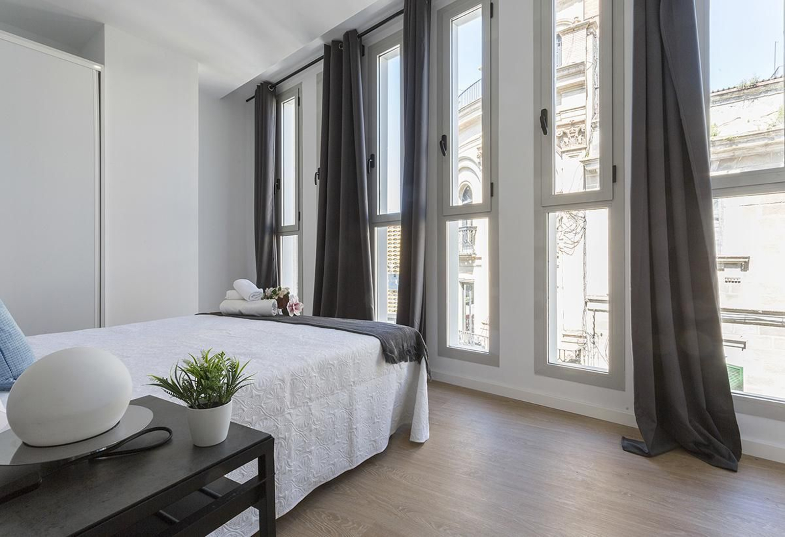 Interior de uno de los apartamentos del edificio Rianal.