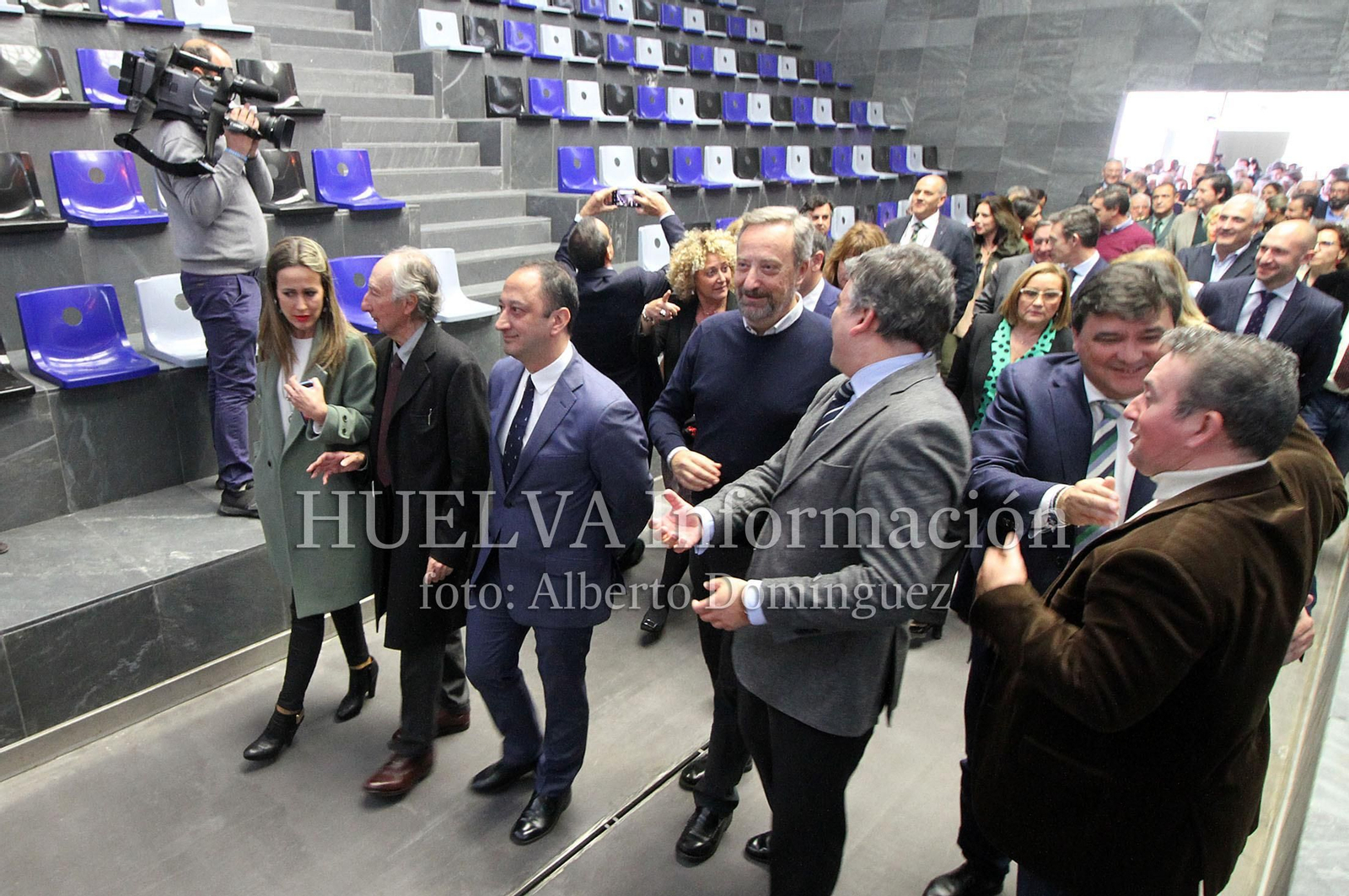 Inauguración de la Nueva Lonja del Puerto de Huelva, en imágenes