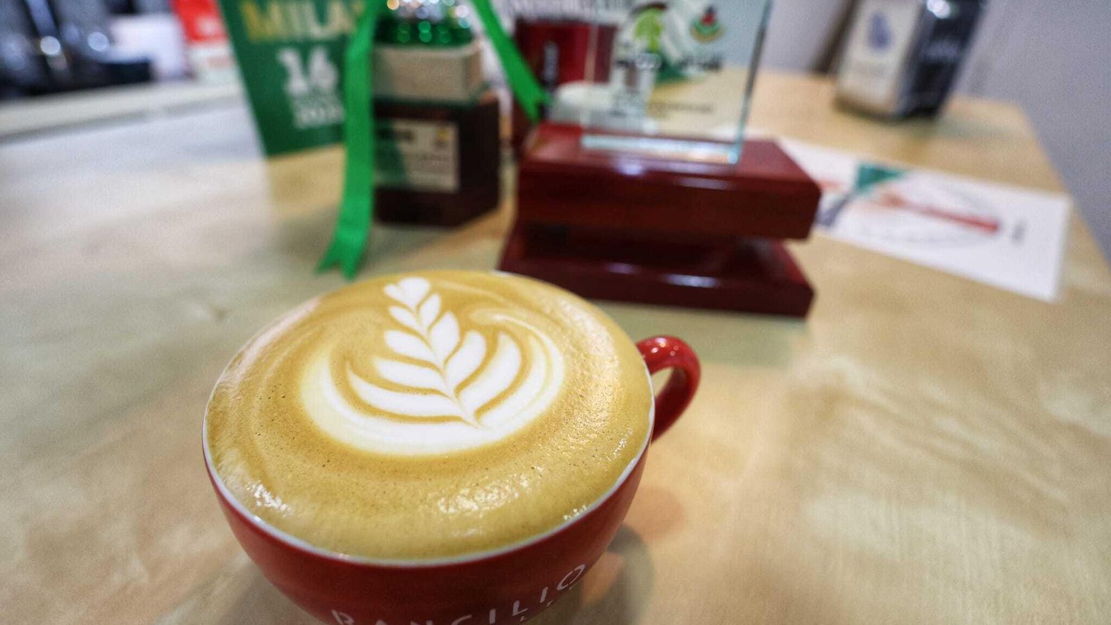 Una de las creaciones del barista Tovar. Una de las creaciones del barista Tovar.