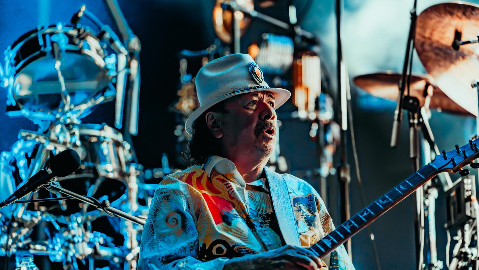 Las imágenes del concierto de Carlos Santana en Tío Pepe Festival en Jerez