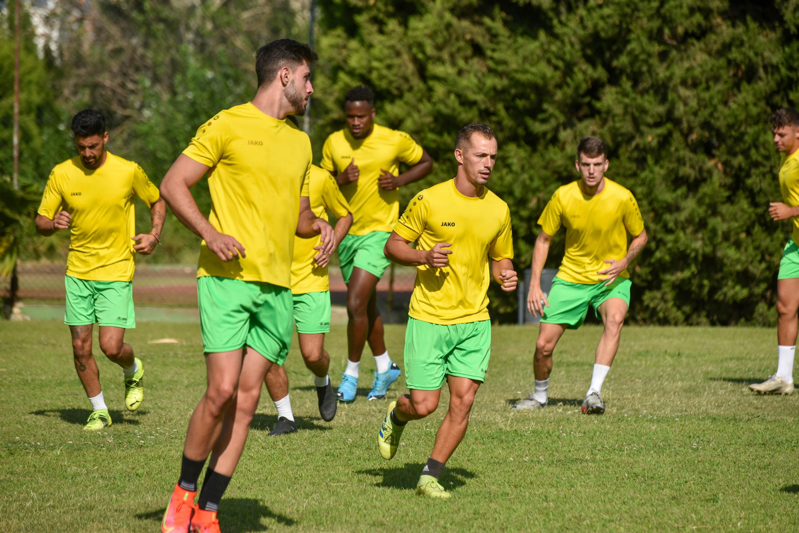 Primer entrenamiento de pretemporada de la UD Los Barrios