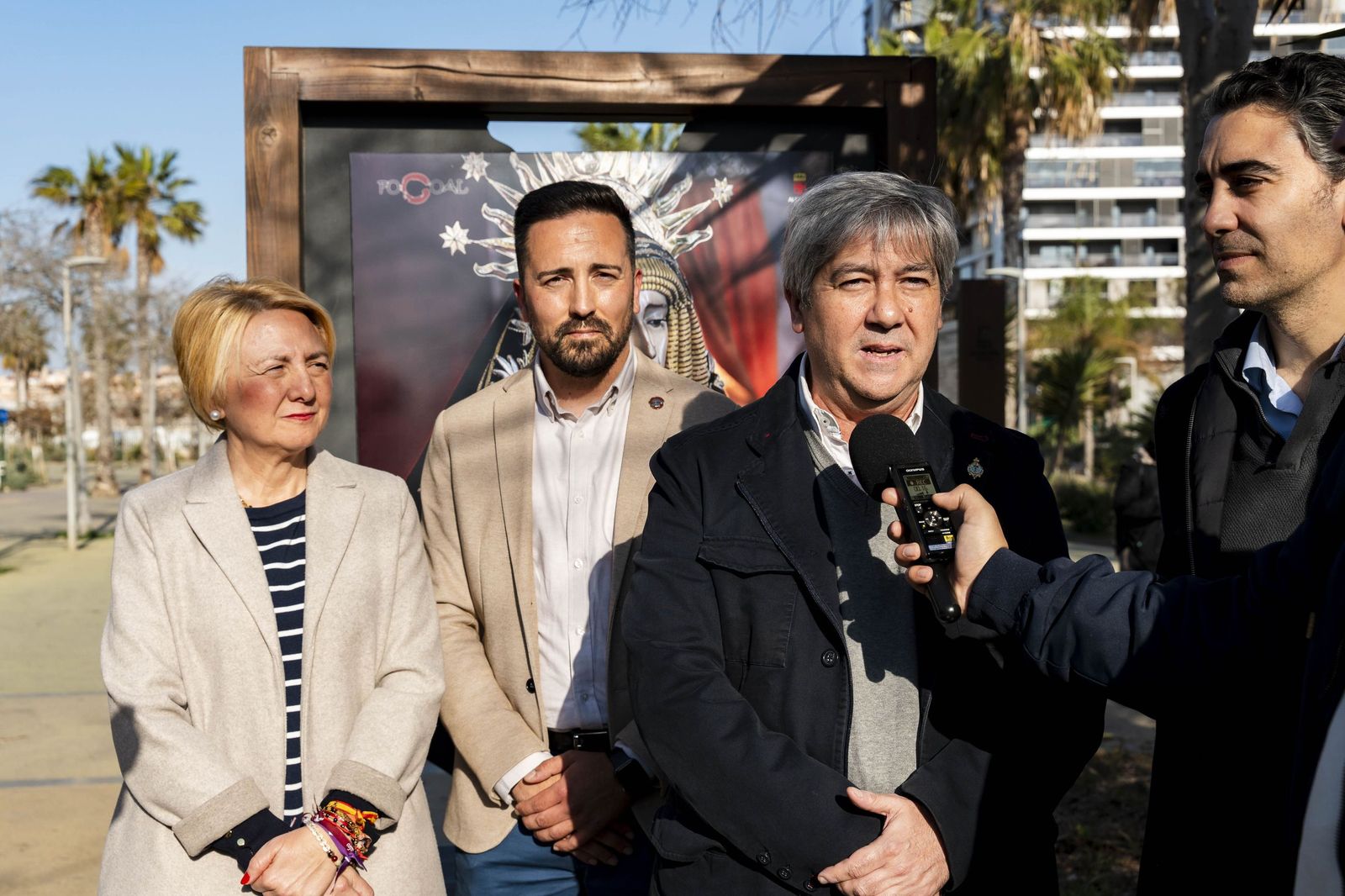 Exposición "La otra mirada" de los Fotógrafos Cofrades de Almería Focoal, en imágenes