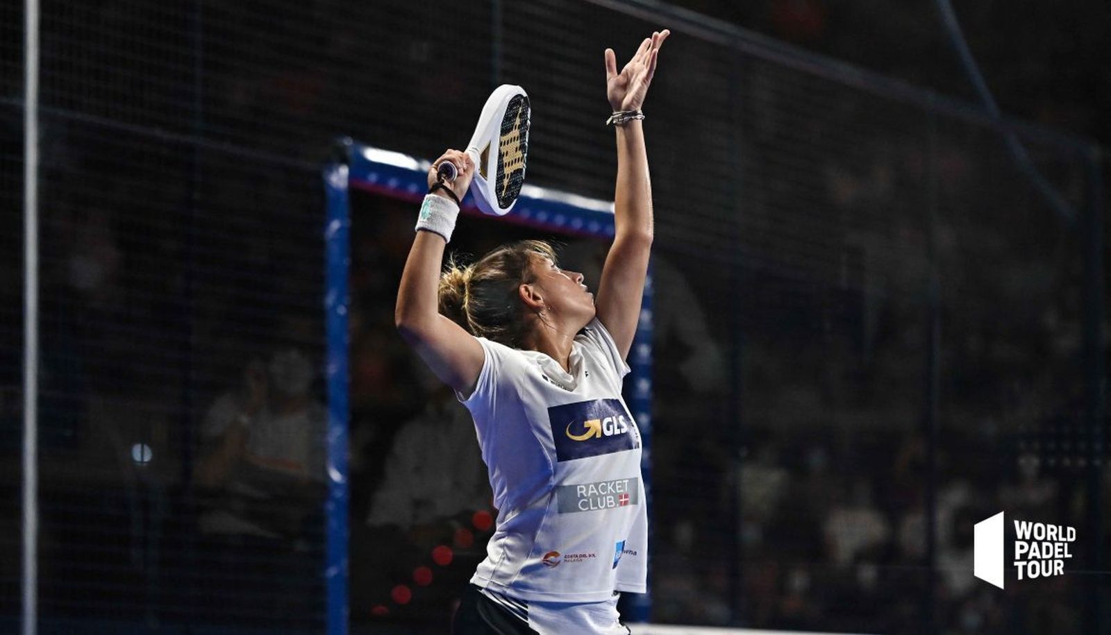 Bea González, en un momento de la final en el Sant Jordi.