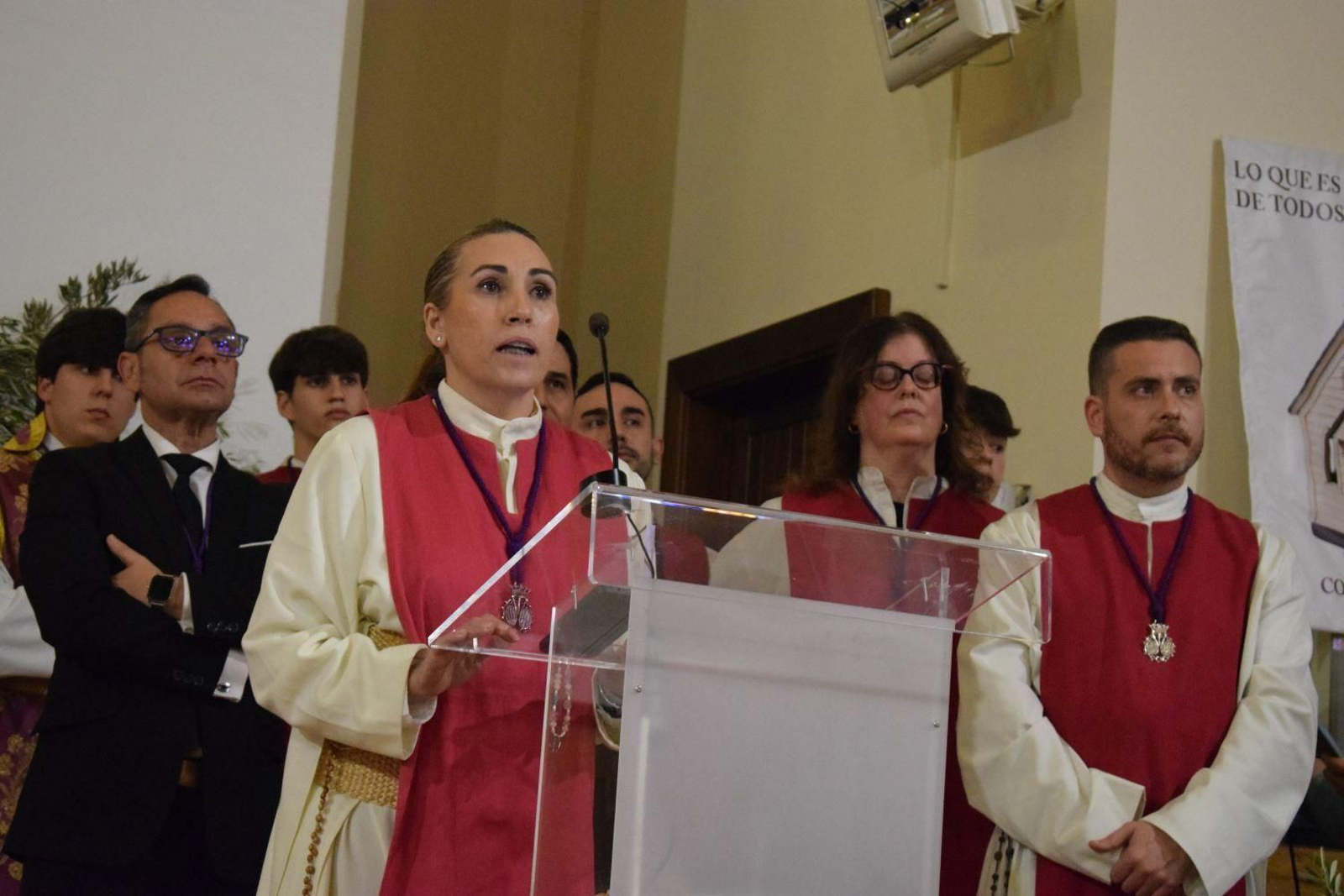 En imágenes: La lluvia suspende el Lunes Santo en cuestión de horas