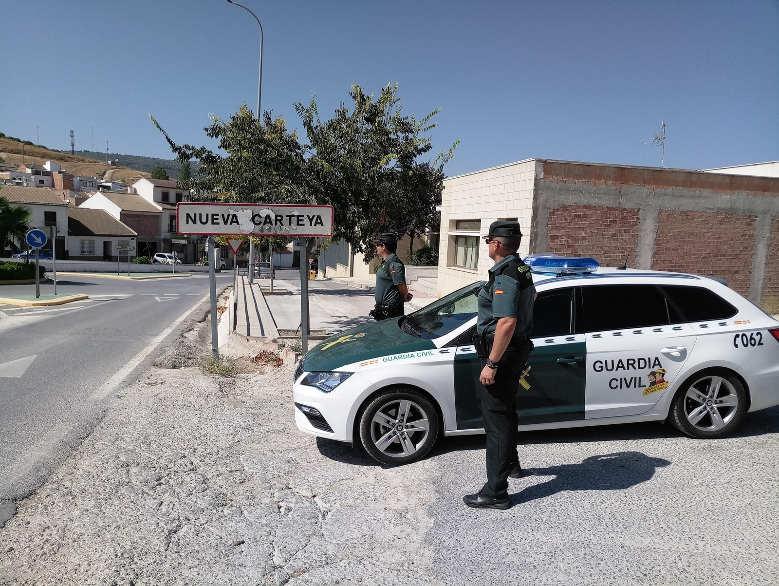 Puesto de la Guardia Civil en Nueva Carteya. Puesto de la Guardia Civil en Nueva Carteya.