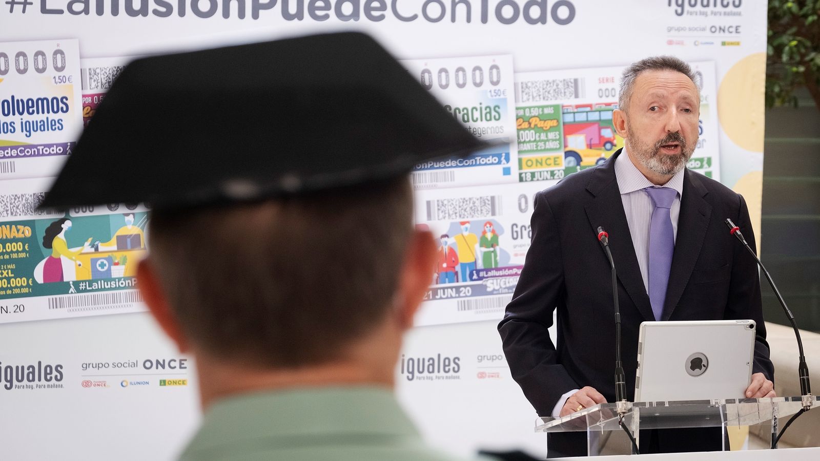 Cristóbal Martínez durante su intervención.
