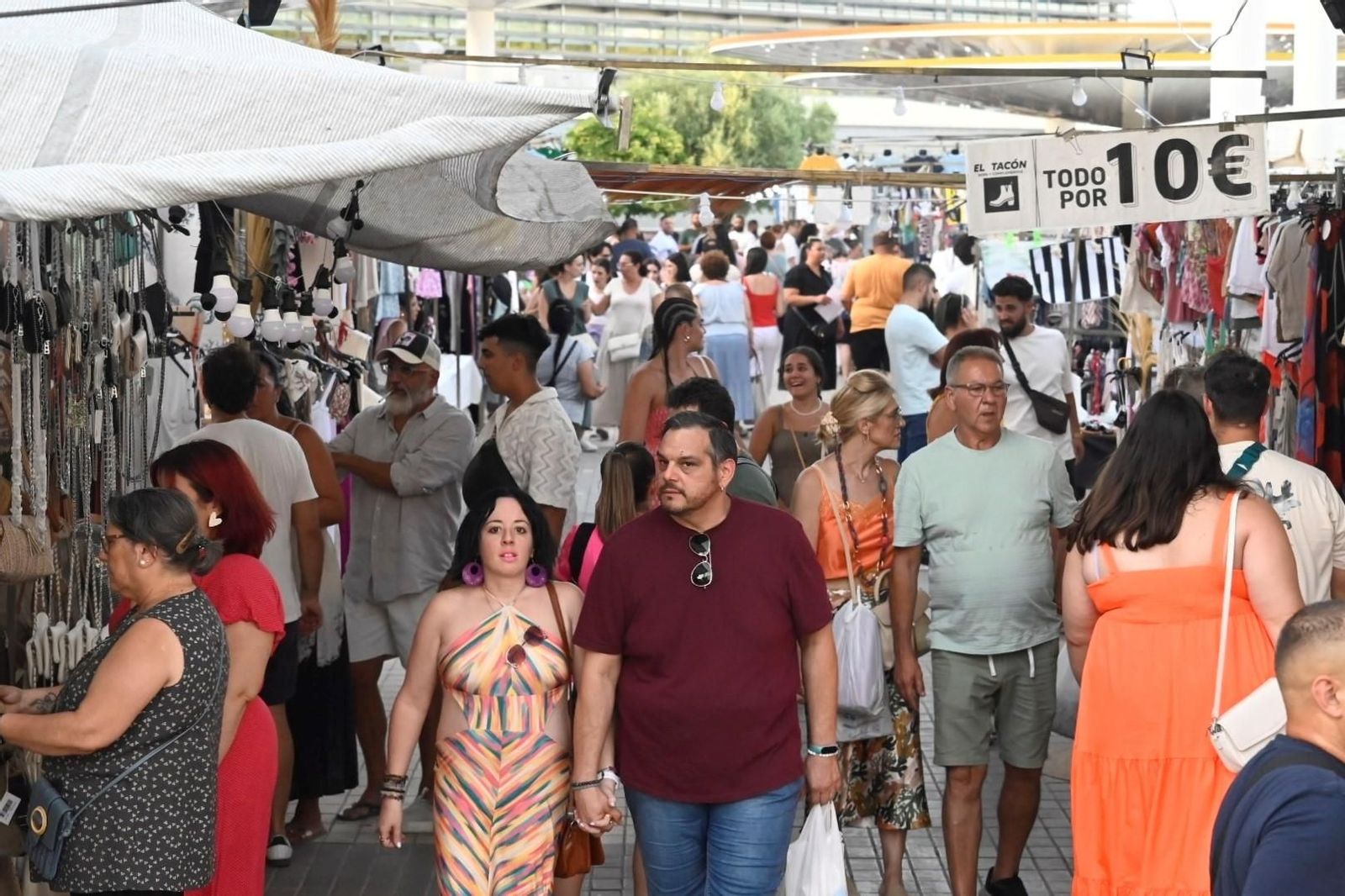 Las fotos del mercadillo nocturno de las Setas en Córdoba