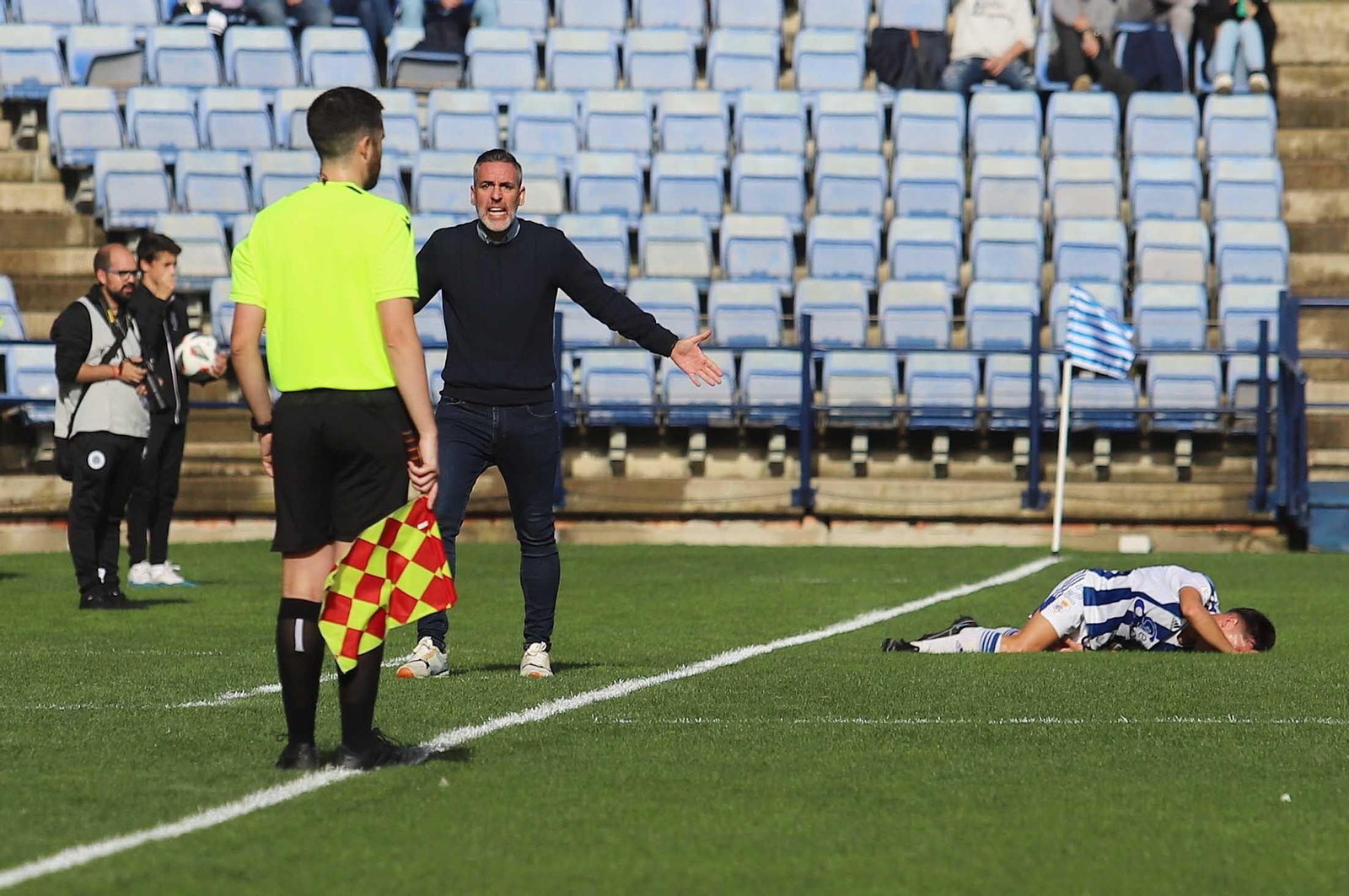 Imágenes del Recreativo de Huelva-Vélez