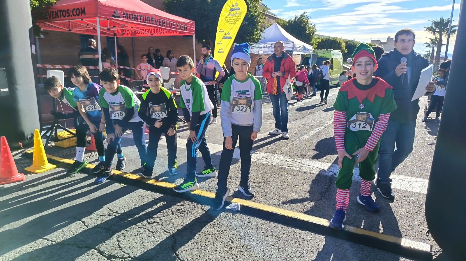 La San Silvestre albojense recoge 700 kilogramos de alimentos destinados a Cáritas