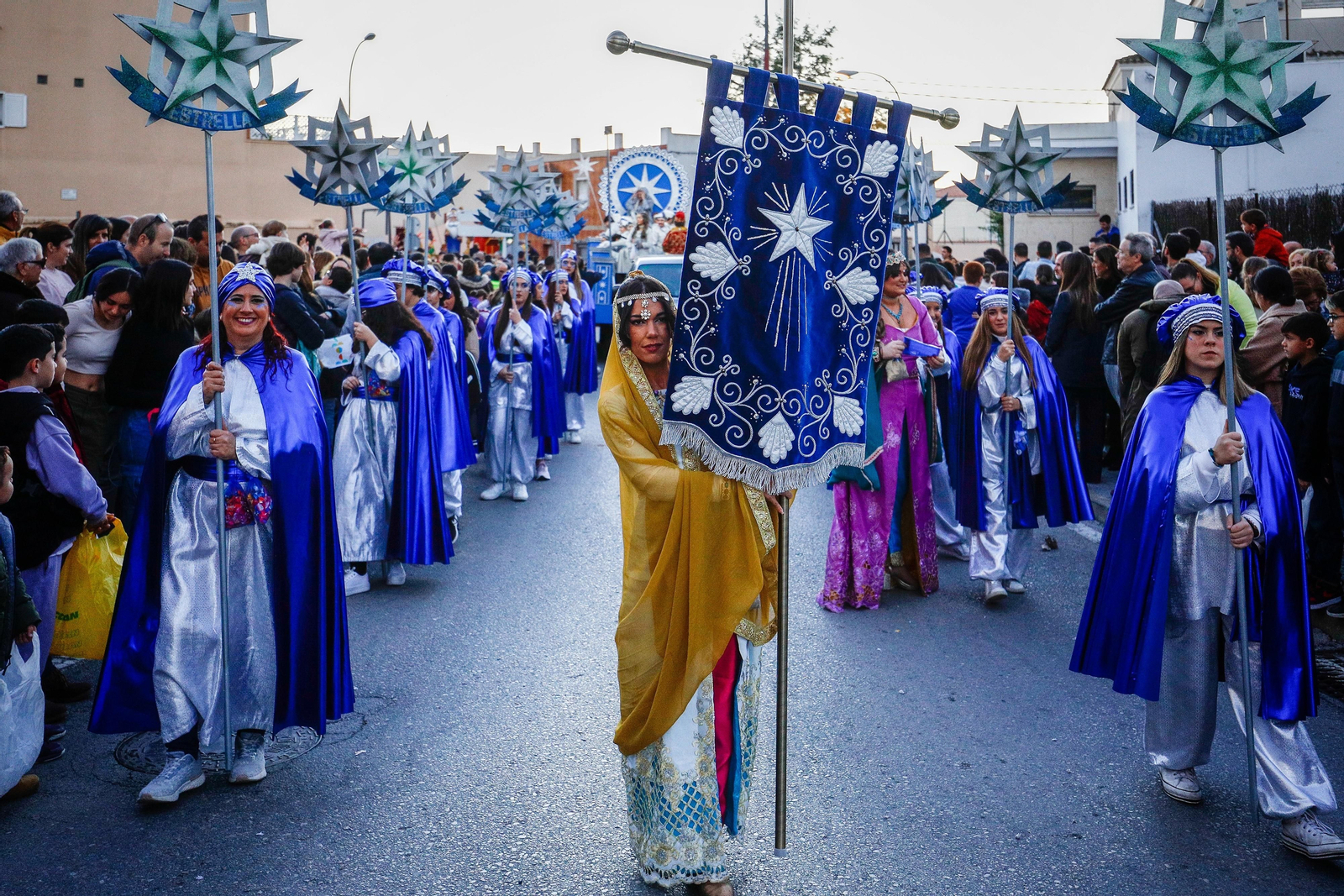 Las imágenes de los Magos de Oriente en San Fernando