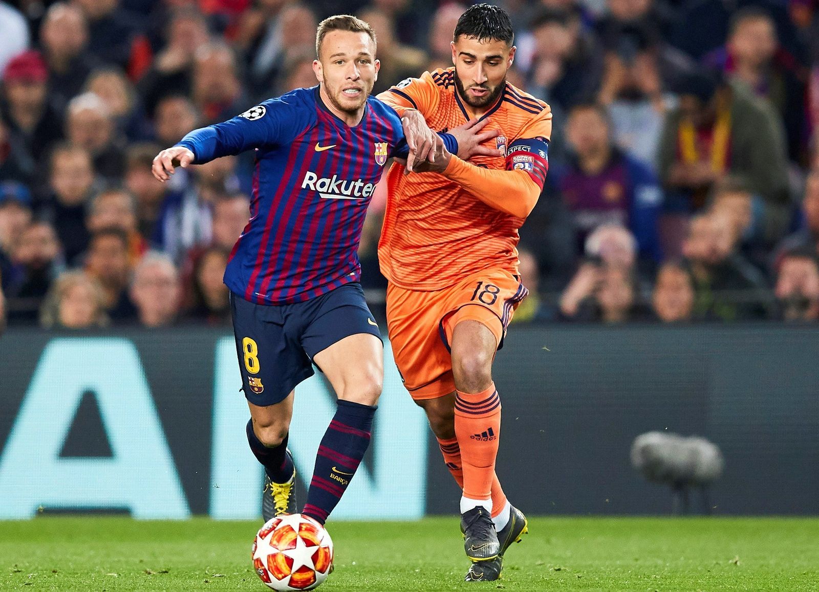 Las imágenes del Barcelona-Olympique de Lyon de Champions